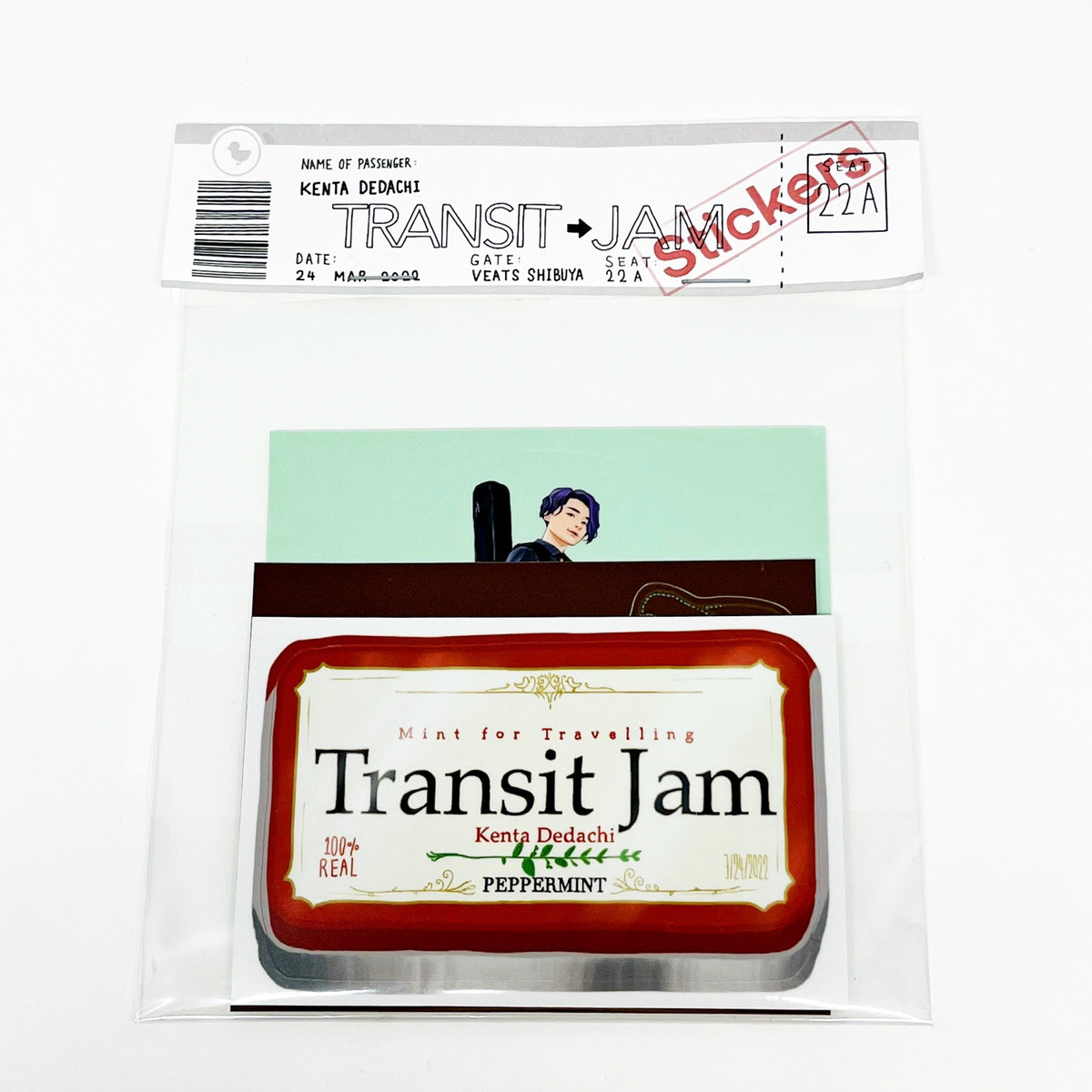 Transit Jam ステッカーセット