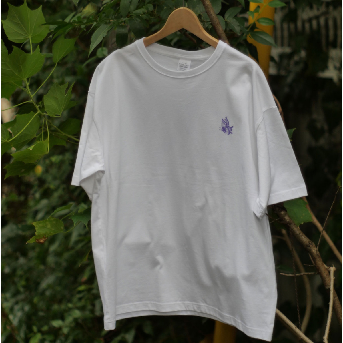 「FLY FLY FLY」 Big T-shirt / White