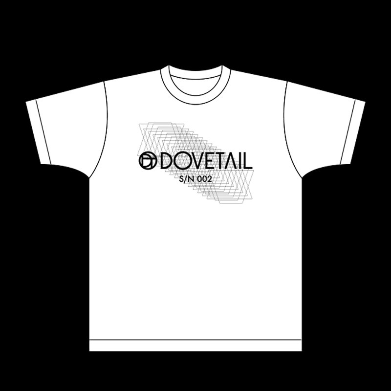 DOVETAIL S/N002 Tシャツ / ホワイト