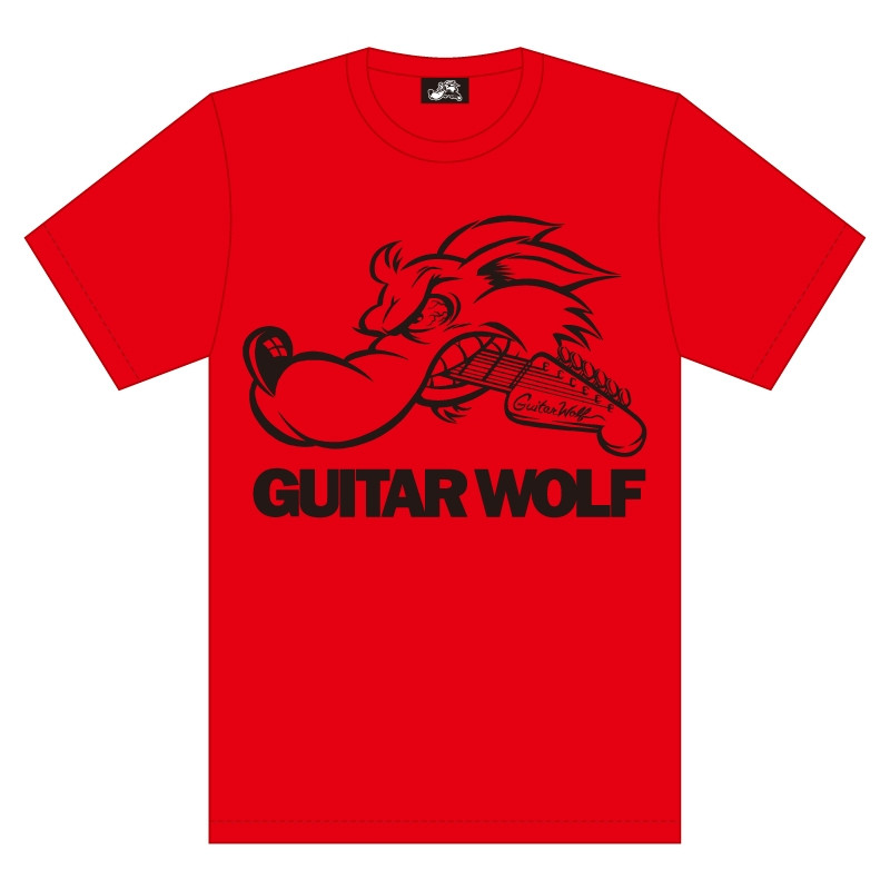 GUITAR WOLF COOP T-shirts / red