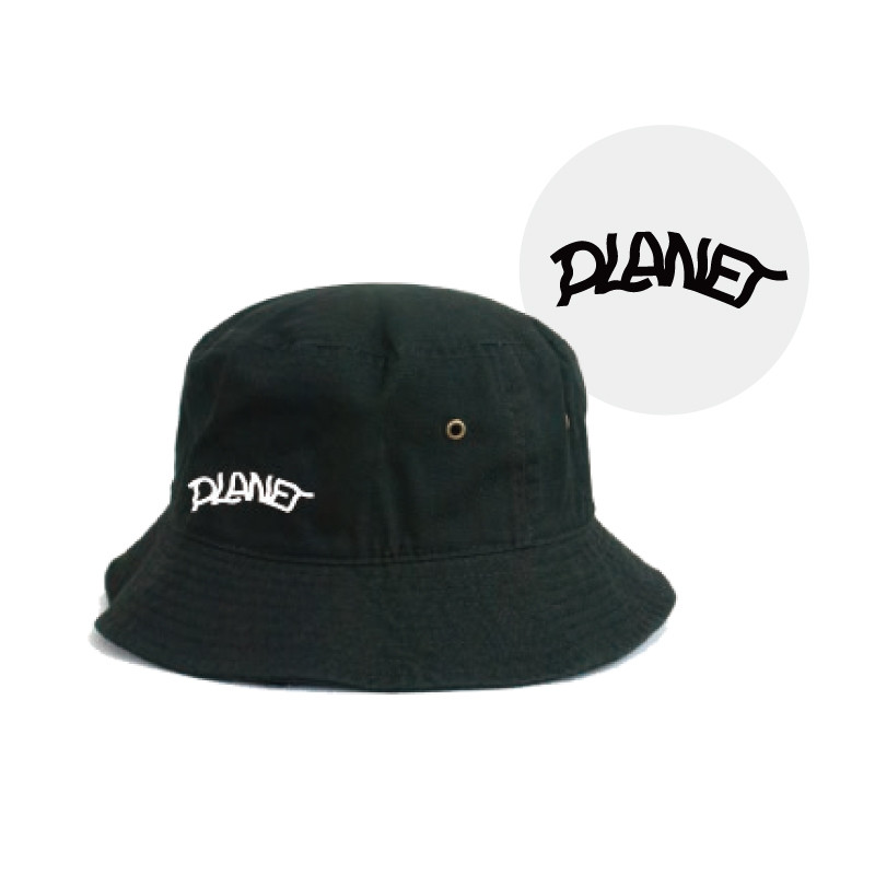 PLANET Bucket hat / ブラック