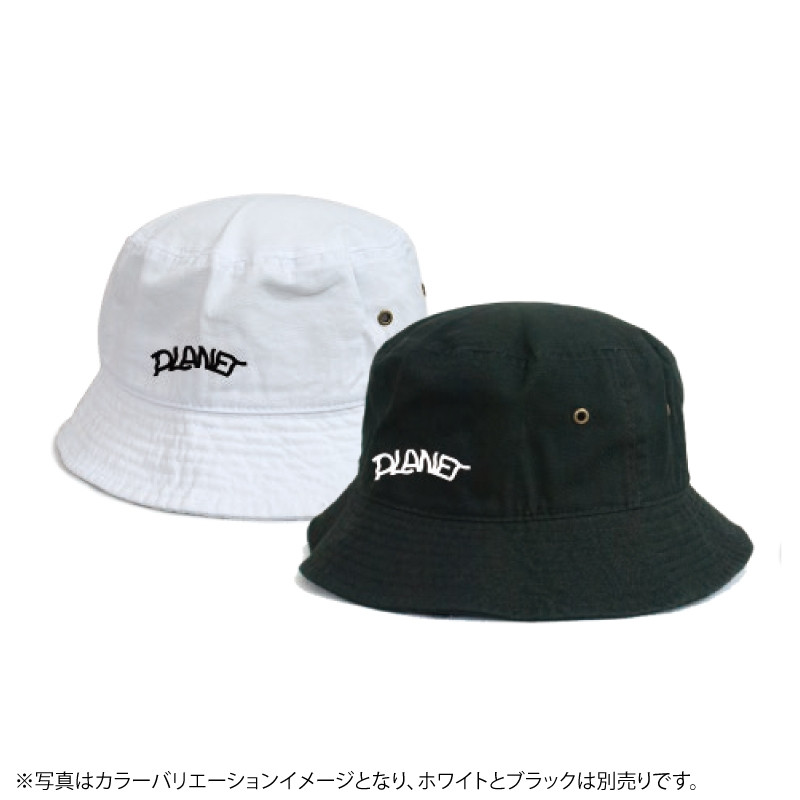 PLANET Bucket hat / ブラック