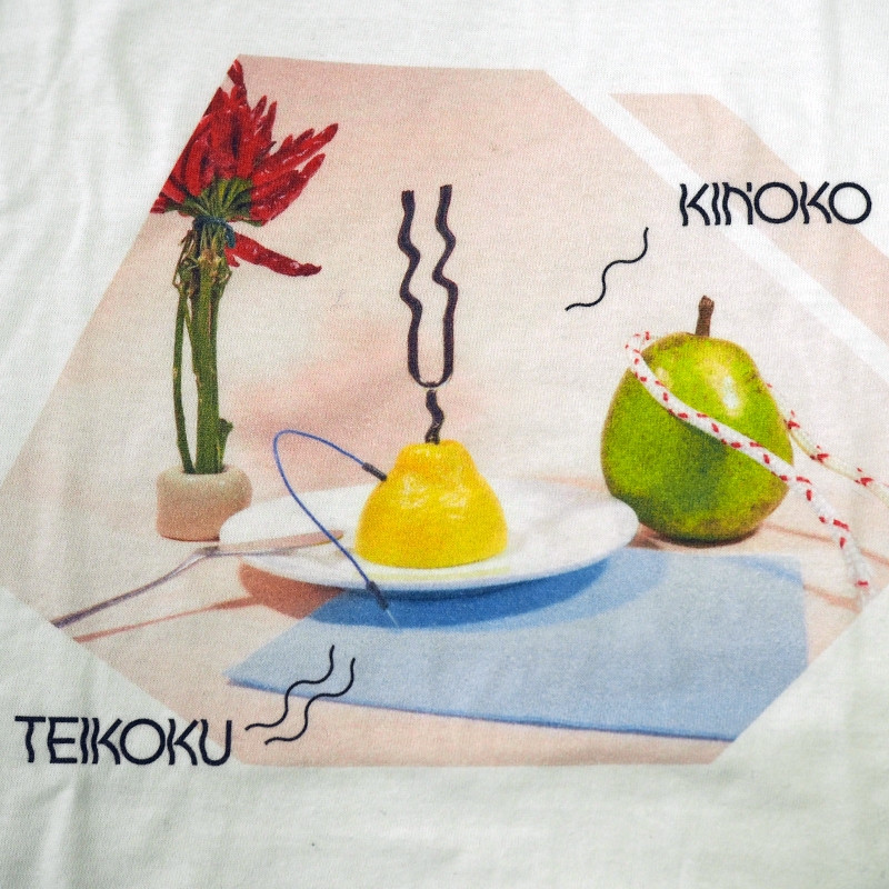 KINOKO TEIKOKU photoTシャツ[ホワイト]