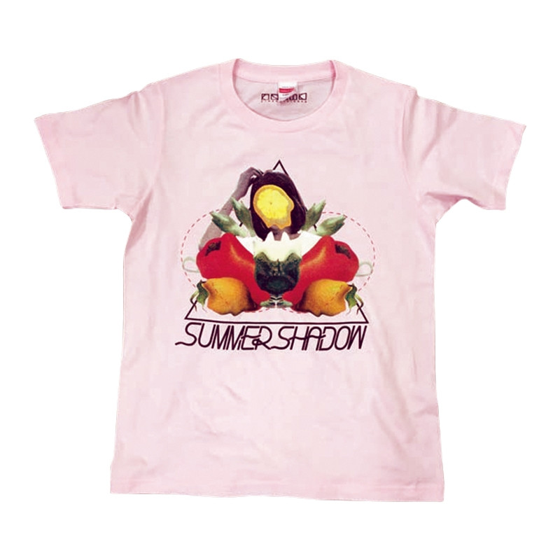 SUMMER SHADOW Tシャツ［ライトピンク］