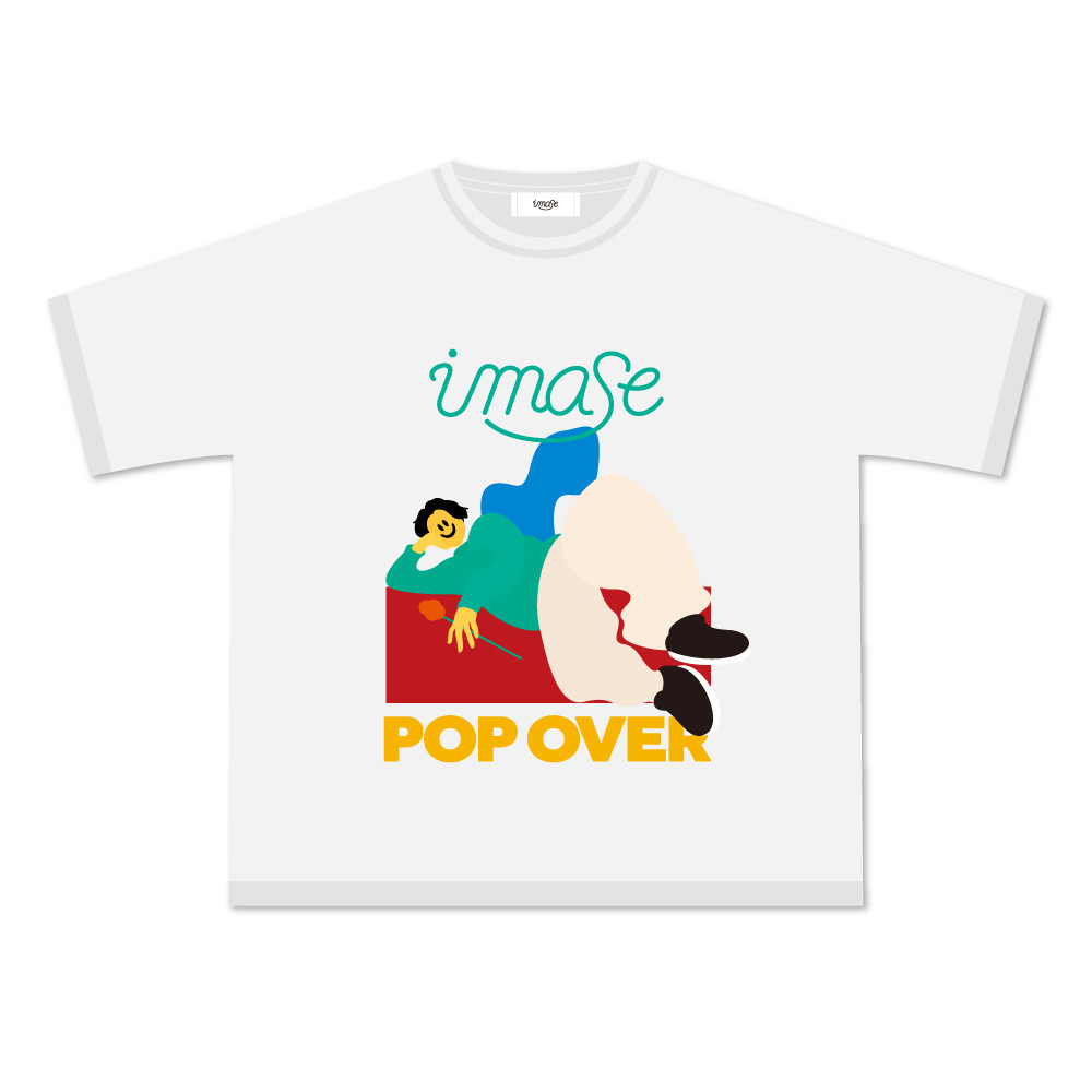 POP OVER T-SHIRTS WHITE