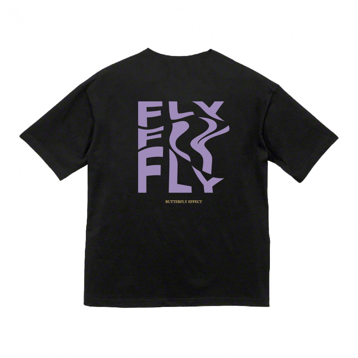 「FLY FLY FLY」 Big T-shirt / Black