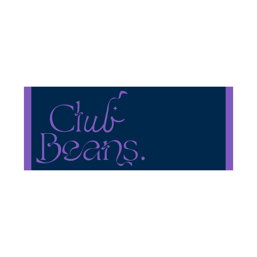 Club Beans. 2025 S/S Face Towel