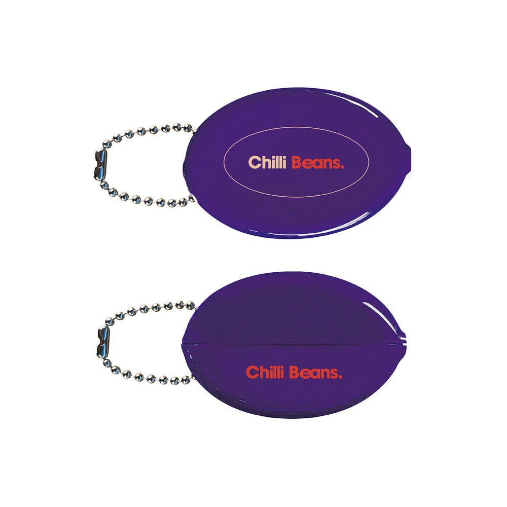 Chilli Beans. Logo Rubber Coin Case