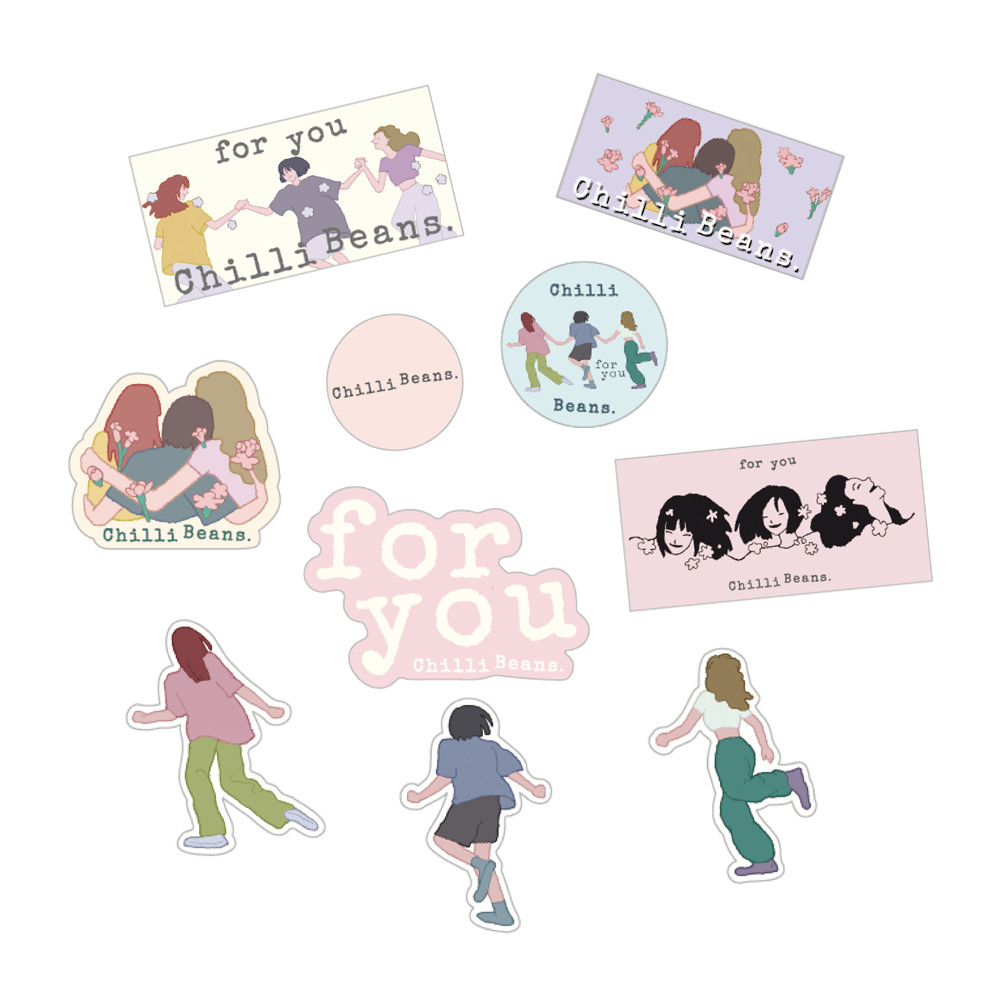 "for you TOUR" Flake Sticker