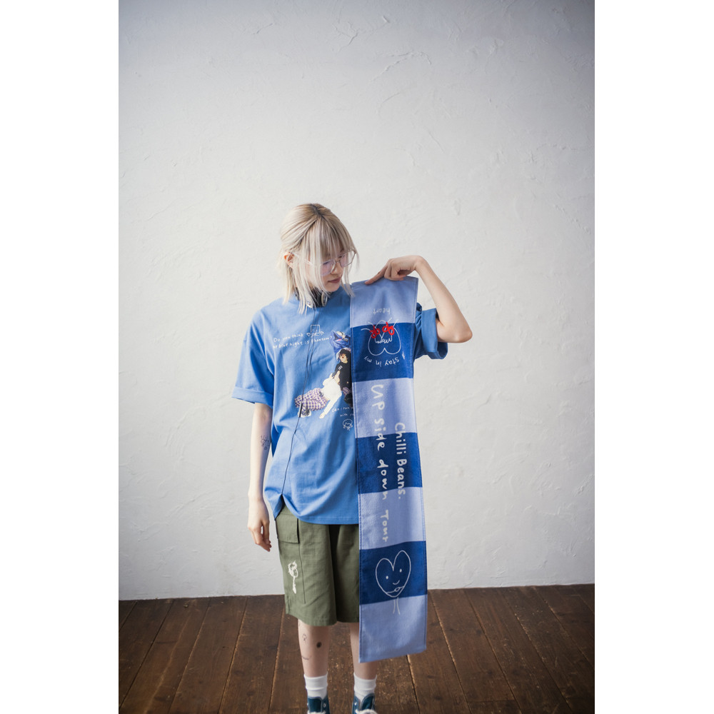 upside down Muffler Towel
