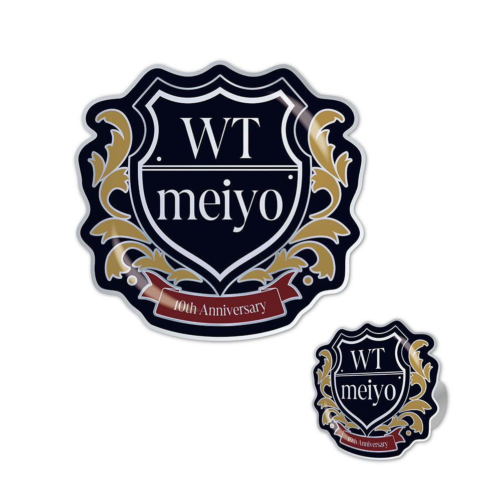 WT≒meiyo10周年記念ピンズ