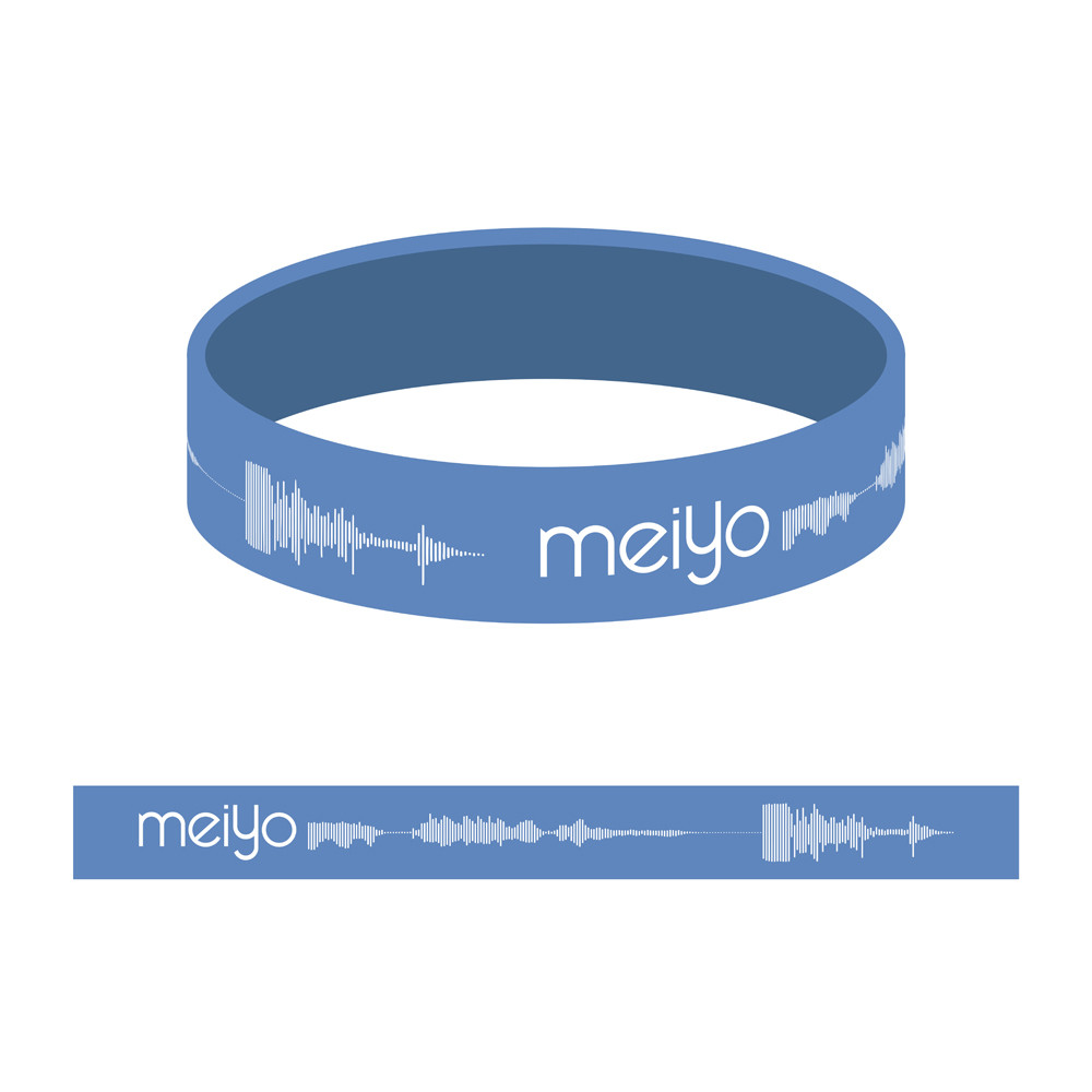 Meiyo Waveform Rubber Band -Naniuma- / Blue