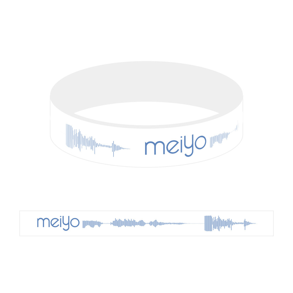 Meiyo Waveform Rubber Band -Naniuma- / White