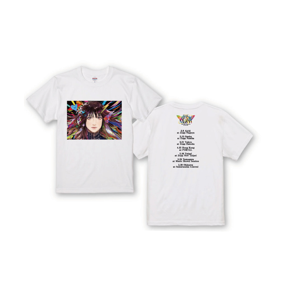「THE BEST of May’n」ツアーTシャツ / ホワイト
