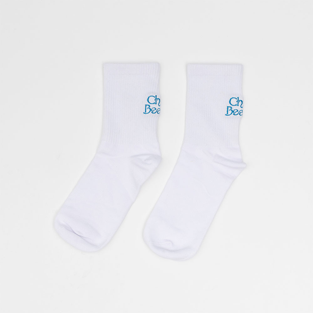 Logo Socks / White 